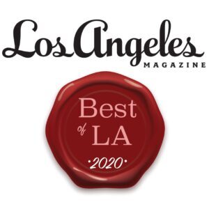 Los Angeles Magazine Best of la 2020 Award Badge